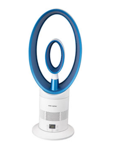 Do bladeless fan heaters effectively circulate indoor air to achieve even heating?